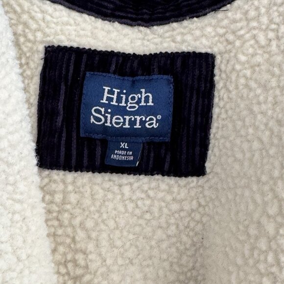 Vintage High Sierra Corduroy Fleece Lined Jacket - Picture 5 of 8